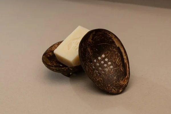 Porte savon en noix de coco